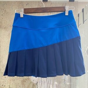 Eleven by Venue William Blue Pleated Women's golf/tennis Skort XS